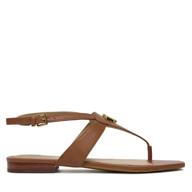 Сандали LAUREN RALPH LAUREN Everley 802959145002 Кафяв цвят на ниска цена