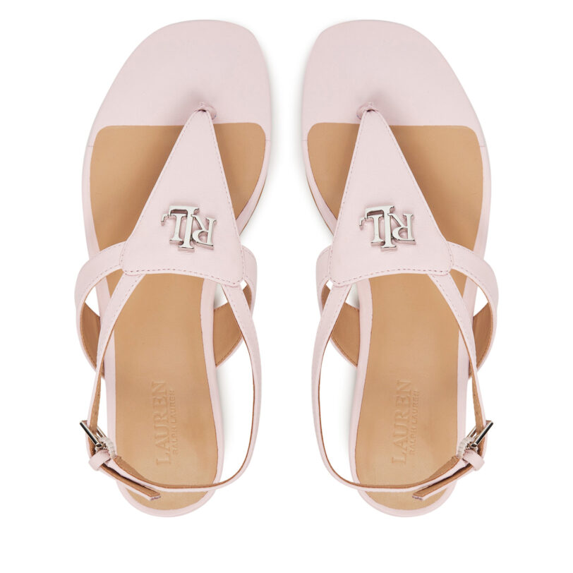 Сандали LAUREN RALPH LAUREN Everley 802959146008 Розов цвят на ниска цена