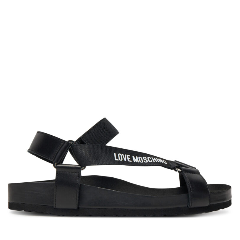 Сандали LOVE MOSCHINO JA16263G0MIA0000 Черен цвят на ниска цена