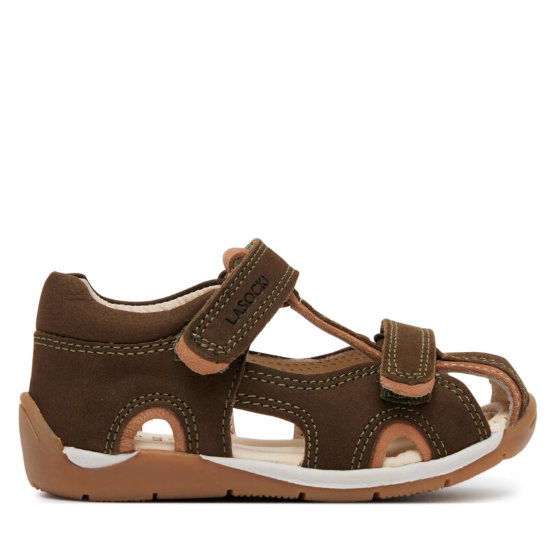 Сандали Lasocki Kids MARCUS CI12-MARCUS-02(II)CH Каки цвят на ниска цена