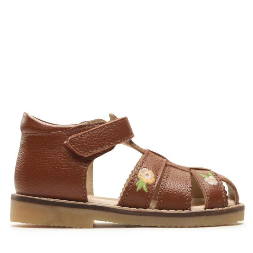 Сандали Lasocki Kids Pepe 9N7226 Кафяв цвят на ниска цена