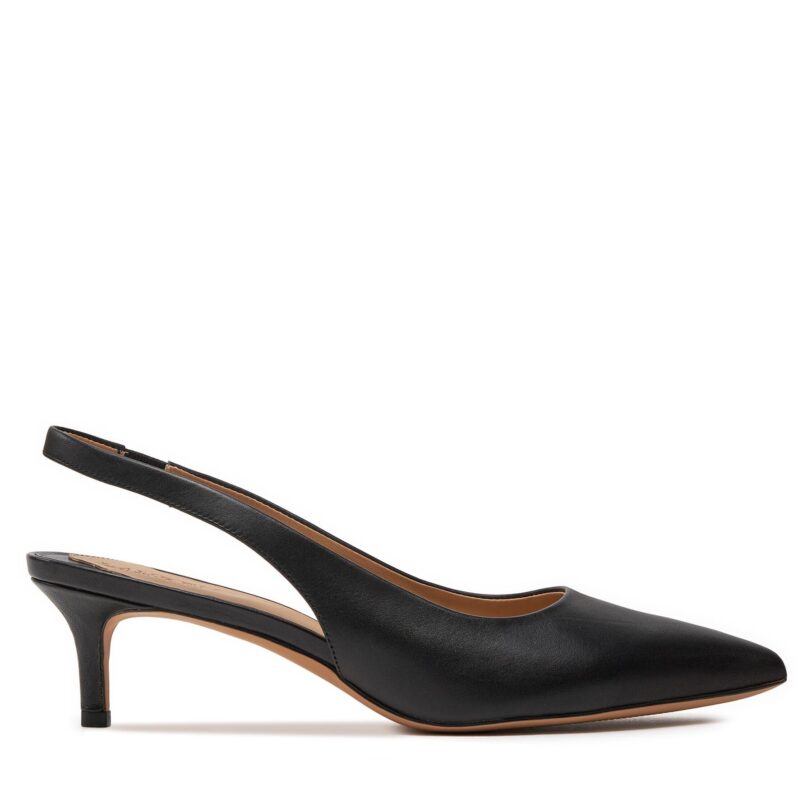 Сандали Lauren Ralph Lauren 802927937001 Черен цвят на ниска цена