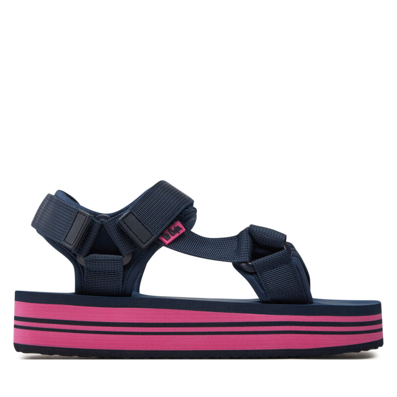Сандали Lee Cooper LCW-24-05-2754LA Тъмносин цвят на ниска цена