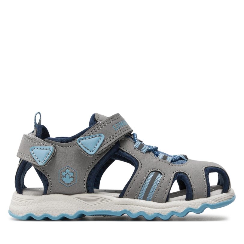 Сандали Lumberjack SBB3706-005-M69 S Сив цвят на ниска цена