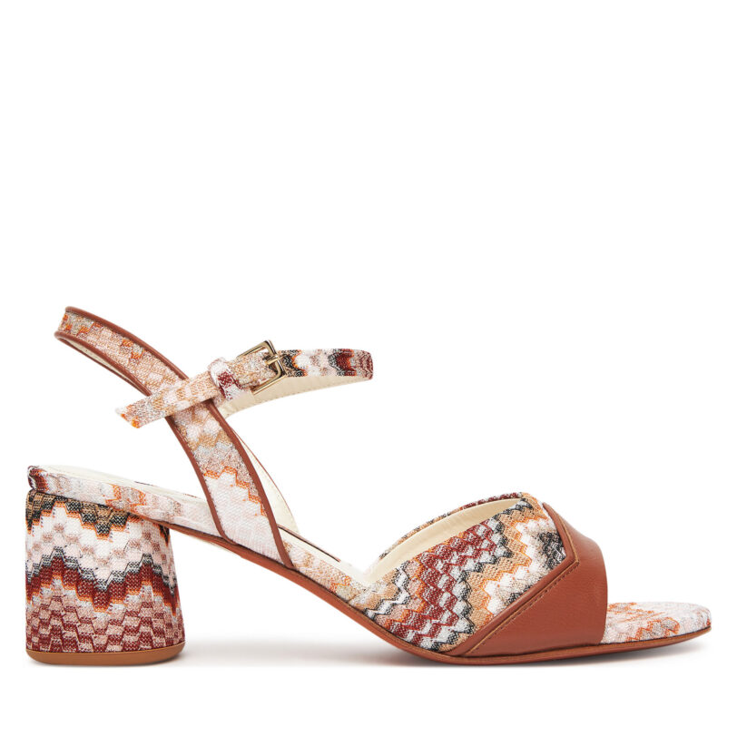 Сандали M Missoni Ariana MWF093_064 Бежов цвят на ниска цена