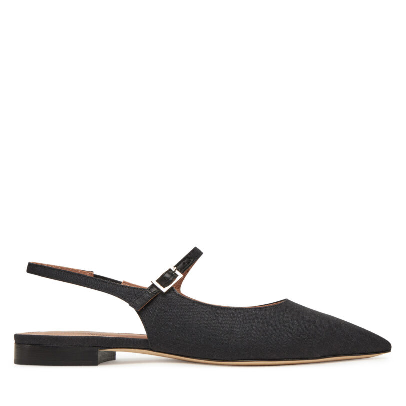 Сандали MALONE SOULIERS Karla 10-1 Черен цвят на ниска цена