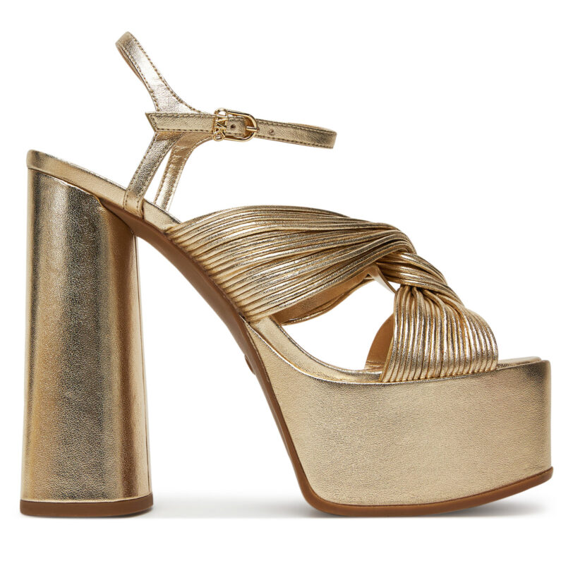 Сандали MICHAEL Michael Kors Alessia 40S5ASHS1M Златист цвят на ниска цена
