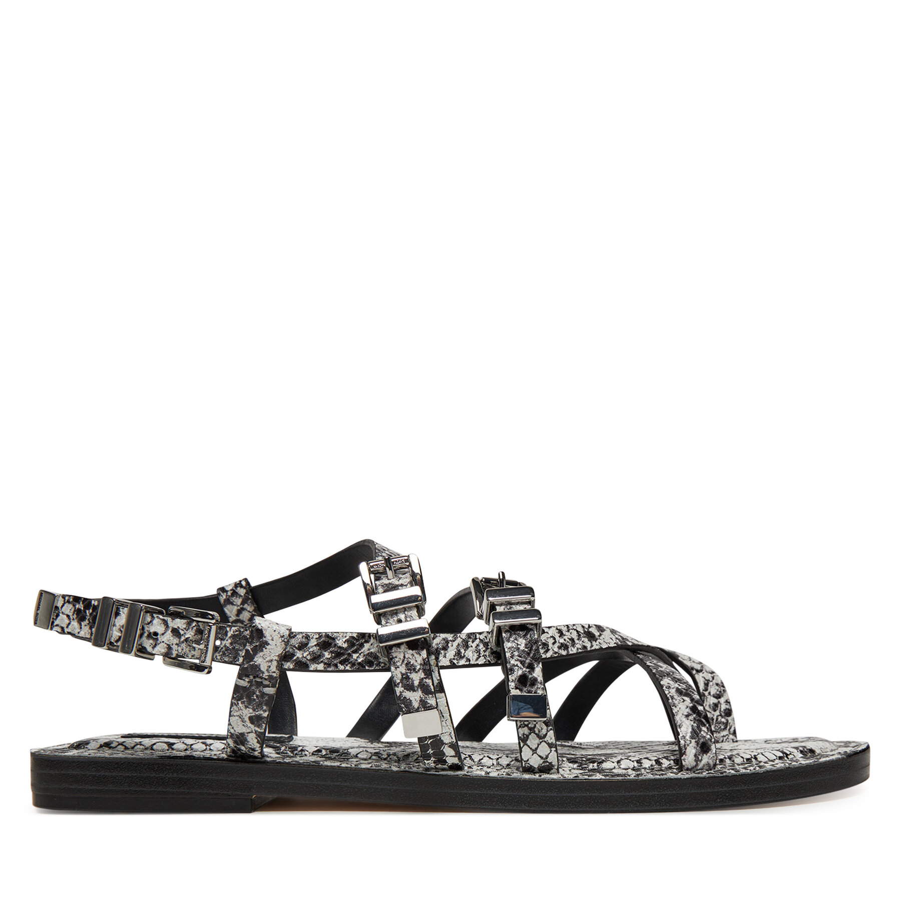 Сандали MICHAEL Michael Kors Darrington 40S5DTFS1E Сив цвят на ниска цена