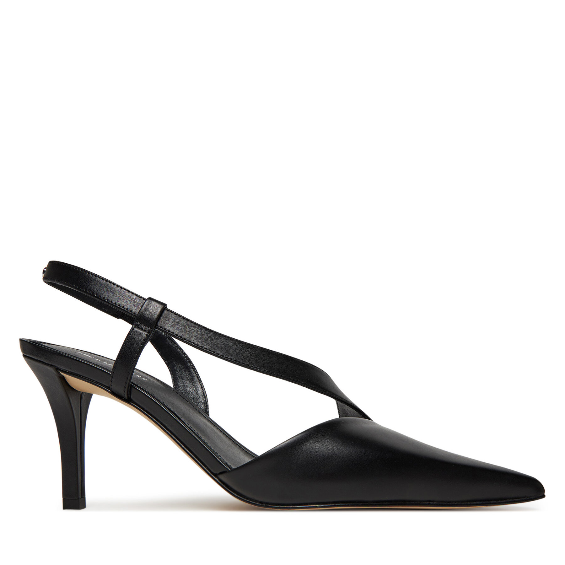 Сандали MICHAEL Michael Kors Jaida 40S5JDMP1L Черен цвят на ниска цена