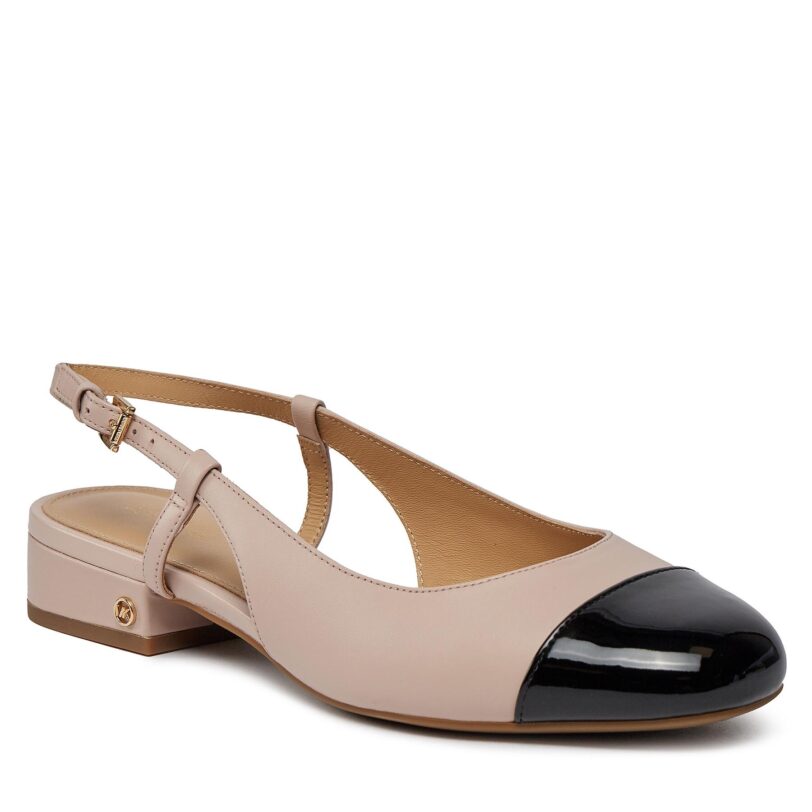 Сандали MICHAEL Michael Kors Perla Flex Sling Flat 40R4PLFP1L Розов цвят на ниска цена