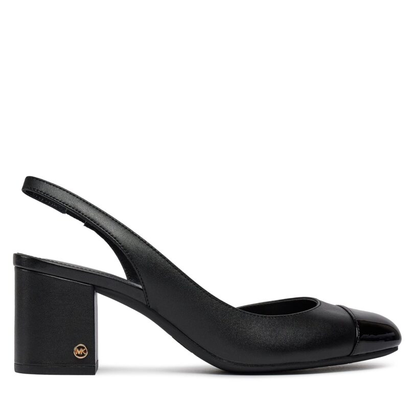 Сандали MICHAEL Michael Kors Perla Flex Sling Pump 40R4PLMP1L Черен цвят на ниска цена