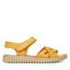 Сандали Manitu 910145 Жълт цвят на ниска цена