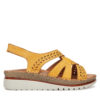 Сандали Manitu 910278 Жълт цвят на ниска цена