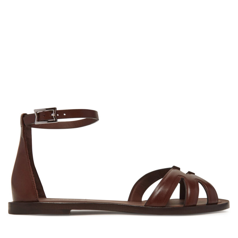 Сандали Max Mara 2514521092600 Кафяв цвят на ниска цена
