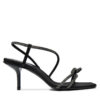 Сандали Max Mara Crystalsandal 2424526411600 Черен цвят на ниска цена