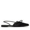 Сандали Max Mara Crystalsling 2424526431600 Черен цвят на ниска цена