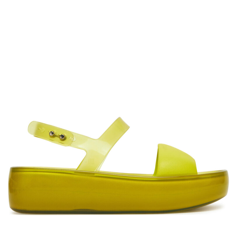 Сандали Melissa Float Platform 36066 Зелен цвят на ниска цена