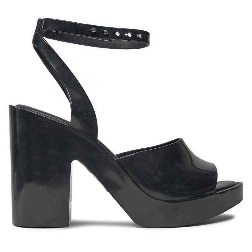 Сандали Melissa Melissa Rita Ad 33965 Черен цвят на ниска цена