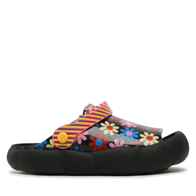 Сандали Melissa Mini Melissa Criatura + Fabula Inf 33940 Черен цвят на ниска цена