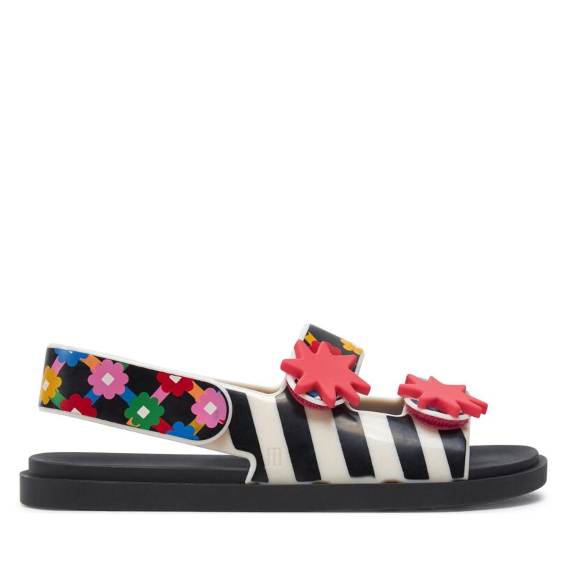 Сандали Melissa Mini Melissa Estrelar + Fabula Inf 35720 Черен цвят на ниска цена