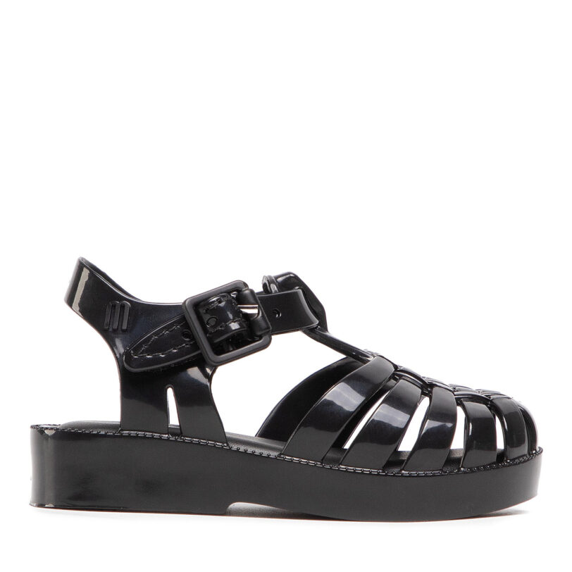 Сандали Melissa Mini Melissa Possession Bb 32410 Черен цвят на ниска цена