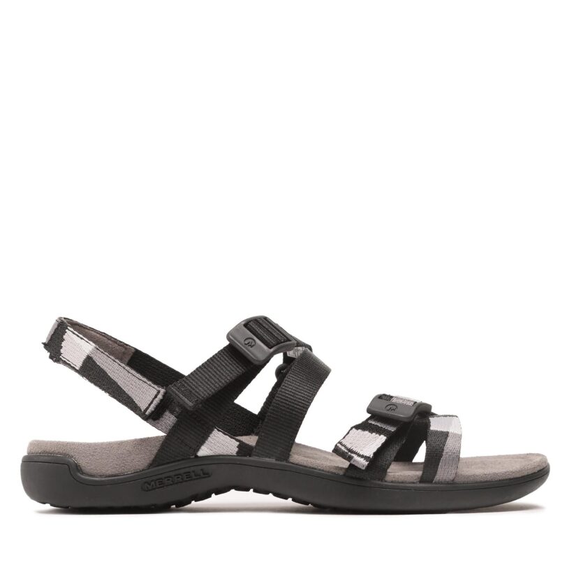 Сандали Merrell District 3 Backstrap Web J004190 Черен цвят на ниска цена