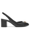 Сандали Michael Kors Perla Flex Toe Cap Pump 40R5PLMP1L Черен цвят на ниска цена