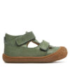 Сандали Naturino Puffy 2013359-01-0F15 Зелен цвят на ниска цена