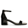 Сандали Nine West ERMINA FF-2308 Черен цвят на ниска цена