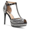 Сандали Nine West NISA SY015-1NW Черен цвят на ниска цена