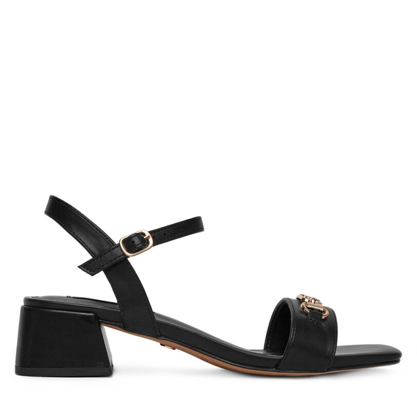 Сандали Nine West R23SS00452 Черен цвят на ниска цена