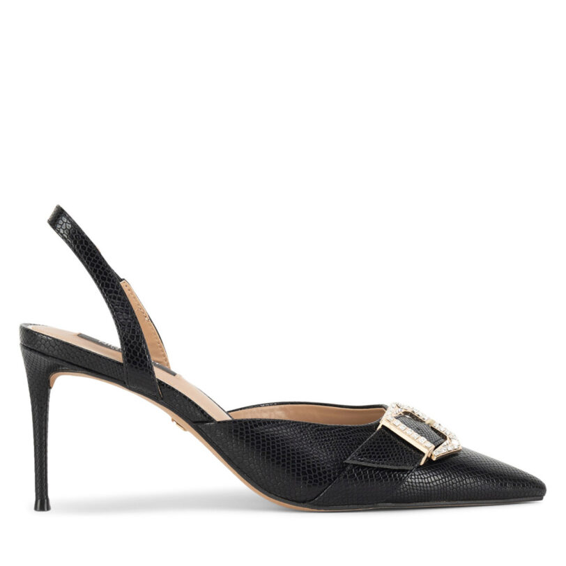 Сандали Nine West SJ1489-6 Черен цвят на ниска цена