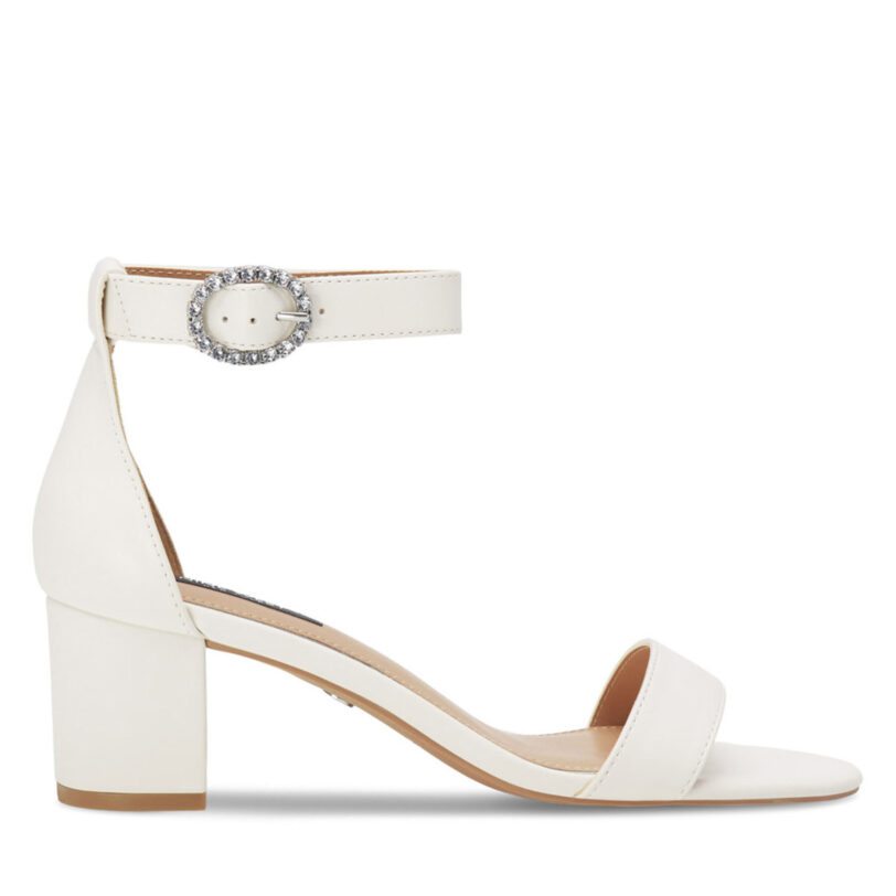 Сандали Nine West WFA2641-1 Бял цвят на ниска цена