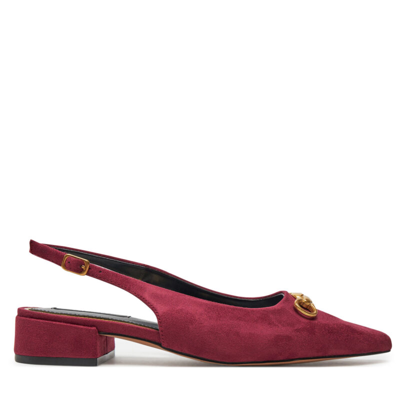 Сандали Nine West WFA2991-1 Бордо цвят на ниска цена