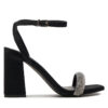 Сандали ONLY Shoes Onlalyx 15319150 Черен цвят на ниска цена