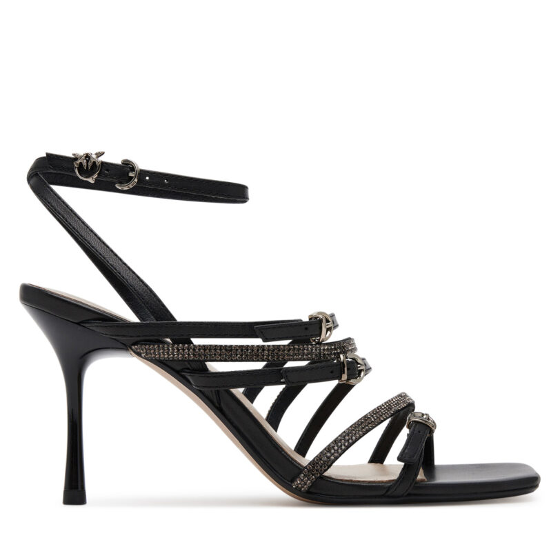 Сандали PINKO Lisa 01 SD0301 P077 Черен цвят на ниска цена