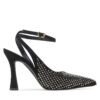 Сандали PINKO Lisette Slingback PE 23 BLKS1 100566 A0N6 Черен цвят на ниска цена