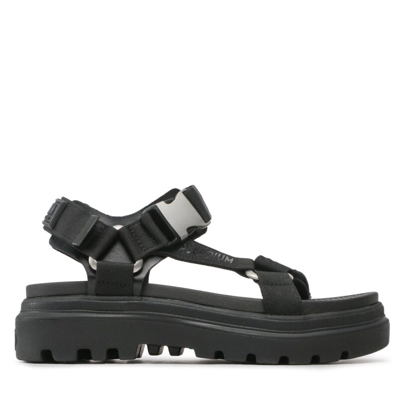 Сандали Palladium Pallacruise Strap 97465-001-M Черен цвят на ниска цена