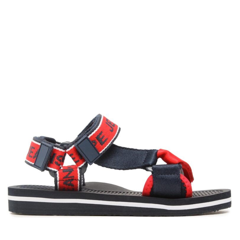 Сандали Pepe Jeans Pool Tape B PBS70056 Червен цвят на ниска цена