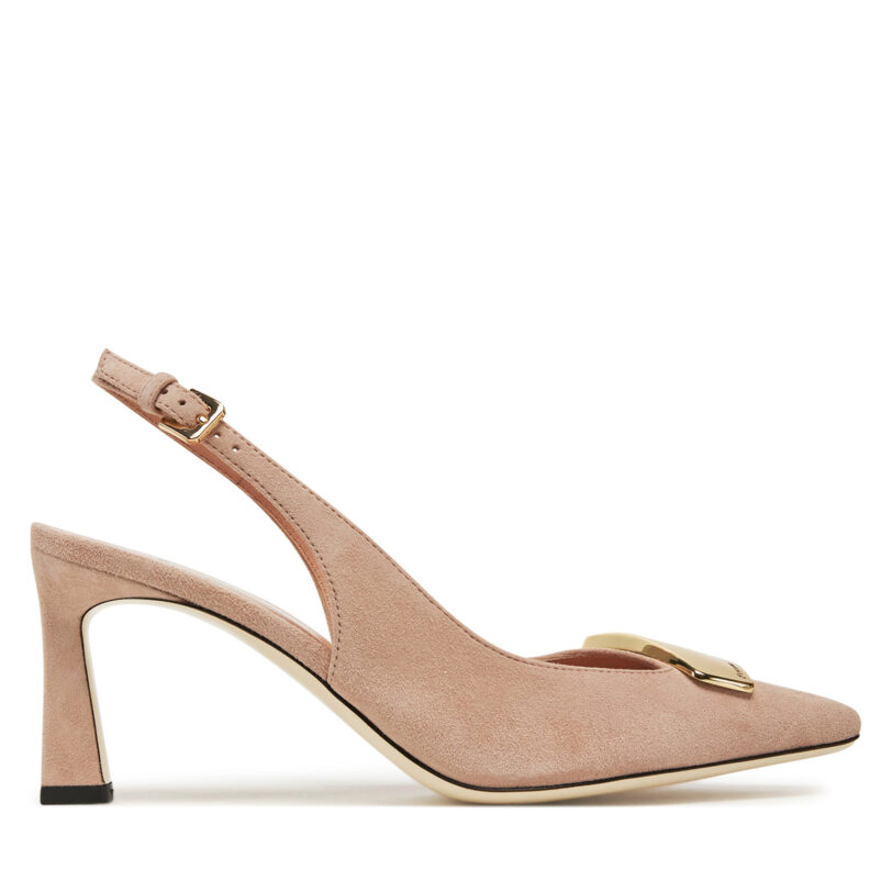 Сандали Pollini SA10017C1MTA0122 Бежов цвят на ниска цена