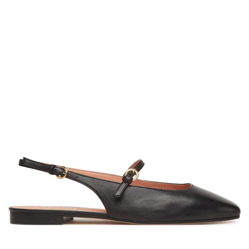 Сандали Pollini SA11031C1MTE0000 Черен цвят на ниска цена