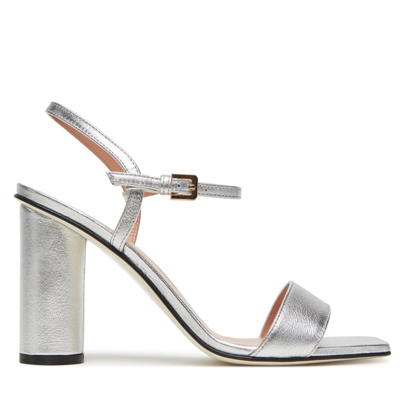 Сандали Pollini SA16328C0MTH0902 Сребрист цвят на ниска цена