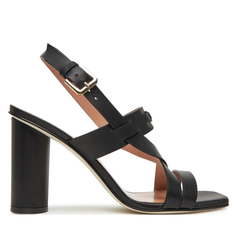 Сандали Pollini SA16358C0MTC0000 Черен цвят на ниска цена