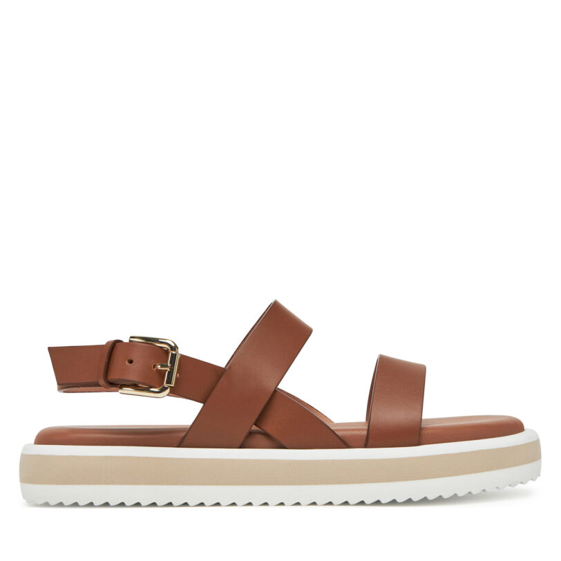 Сандали Pollini SA16483G0MTC0230 Кафяв цвят на ниска цена