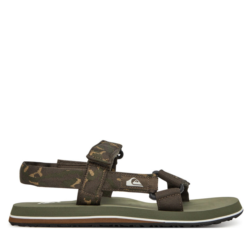 Сандали Quiksilver AQYL101253 Зелен цвят на ниска цена