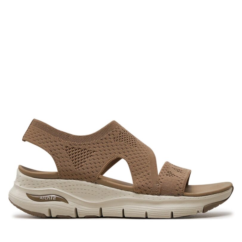 Сандали Skechers Arch Fit-Brightest Day 119458/MOC Кафяв цвят на ниска цена