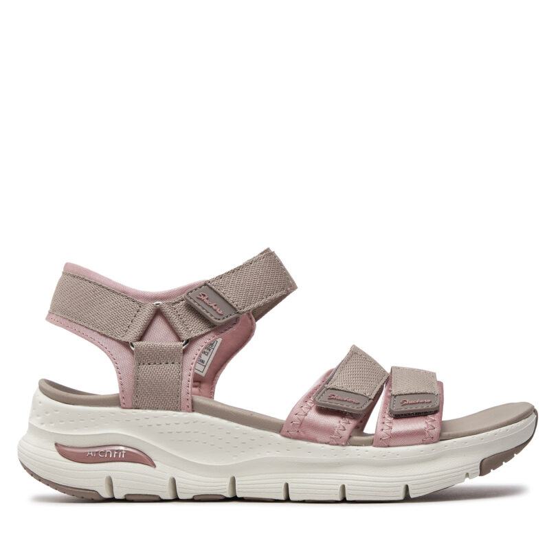 Сандали Skechers Arch Fit-Fresh Bloom 119305/TPPK Бежов цвят на ниска цена