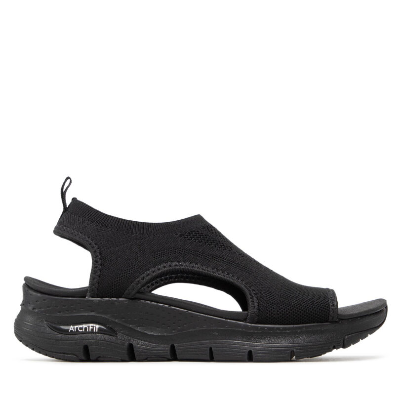 Сандали Skechers City Catch 119236/BBK Черен цвят на ниска цена