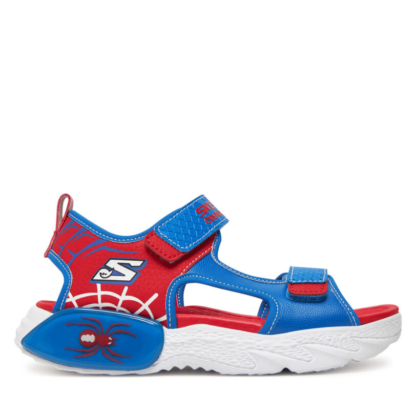 Сандали Skechers Creature-Splash-Bugtacular 402121L/BLRD Син цвят на ниска цена