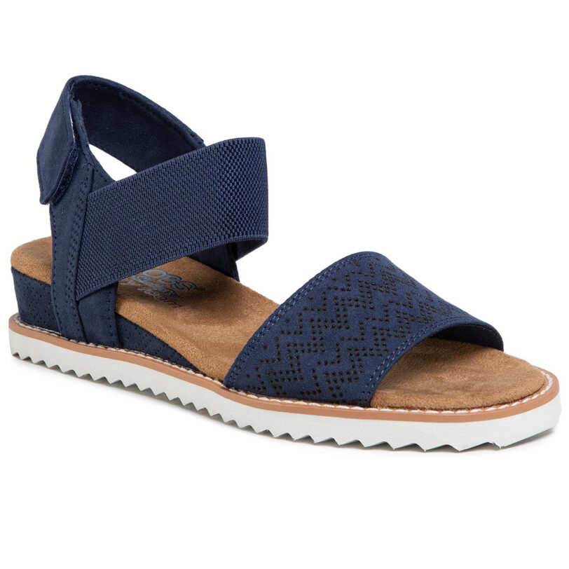 Сандали Skechers Desert Kiss 31440/NVY Тъмносин цвят на ниска цена